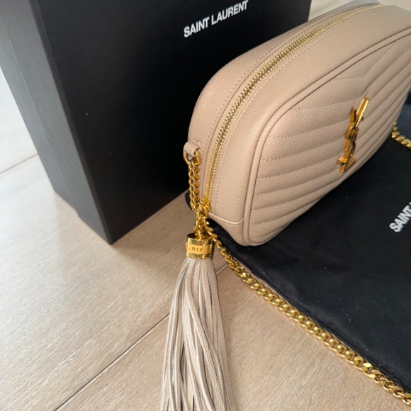 Saint Laurent Lou Mini Bag in Grain de Poudre - Picture 5 of 6